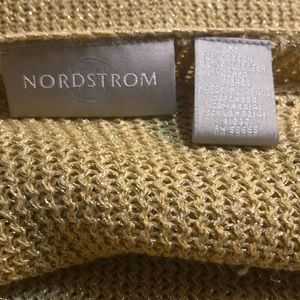Nordstrom Long Gold Sweater